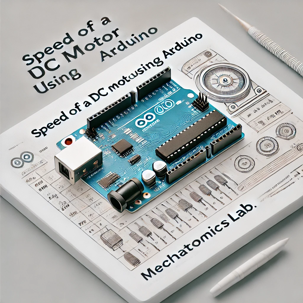 Speed of a DC motor using Arduino